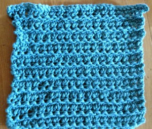 Dishcloth-Granite Stitch