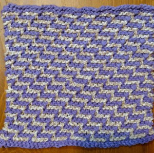 Dishcloth-Stairstitch